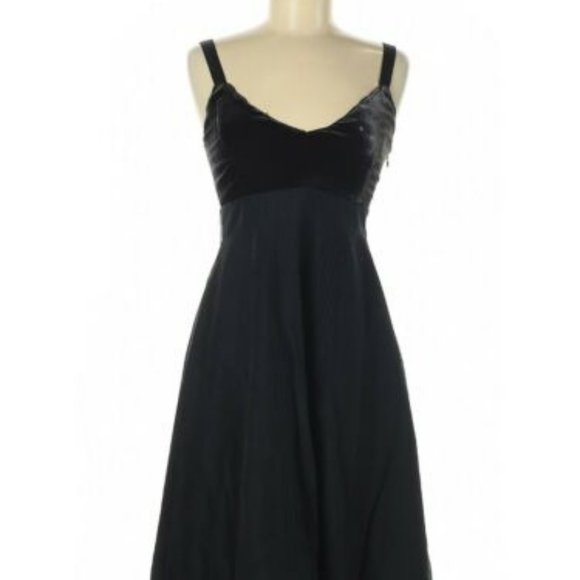 Anthro Velvet Bodice Dress - Picture 1 of 11